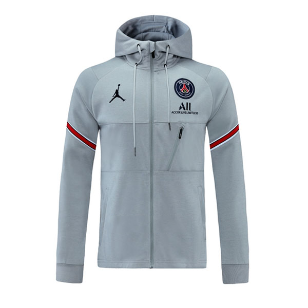 Chaqueta con Capucha Paris Saint Germain 2021/2022 Gris